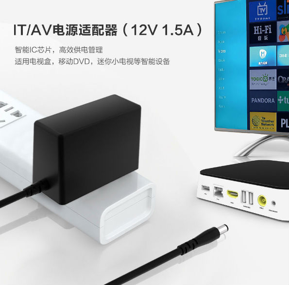 12V1A電源適配器
